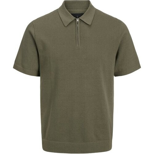 Tweedekans JWHMILANO KNIT POLO - XS - Heren - Gebreid - Groen Tweedehands