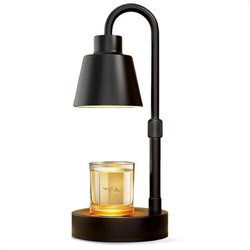 Tweedekans Kaars verwarmer - Zwart - Tafellamp - Geurbrander - Oliebrander - Candle Warmer Lamp - Kaars Verwarmer - Wax Warmer - Sfeerlamp - Zwart Tweedehands