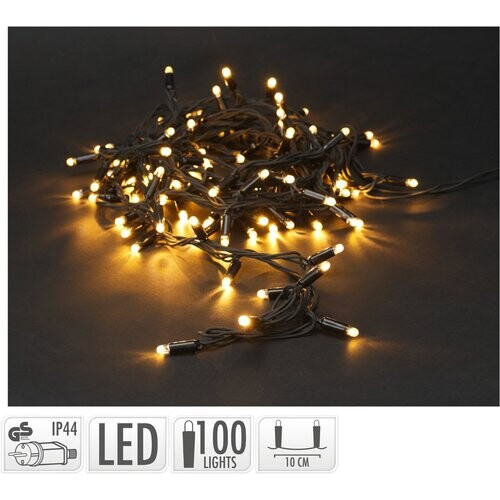 Tweedekans Kerstverlichting 100 Led - EXTRA Warm wit - 9,9 Meter INCL Start-adapter Tweedehands