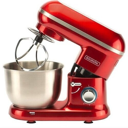 Tweedekans Keukenmachine - Classic Kitchen Chef Rood - Keukenmixer - Keukenrobot 4,5 Liter inhoud Tweedehands