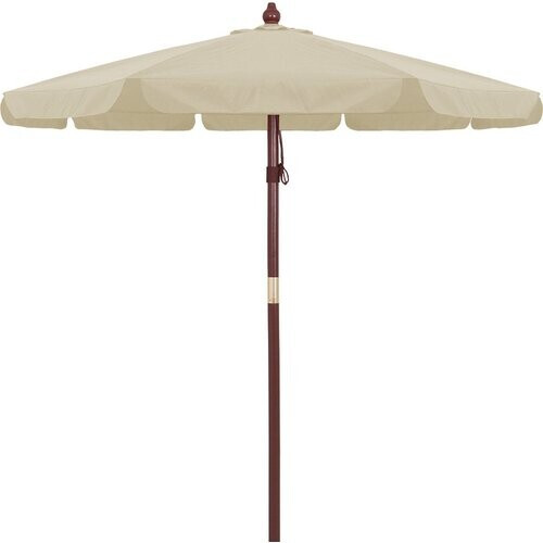 Tweedekans Kingsleeve Parasol 330cm - Waterafstotend UV Bescherming 50+ - Crème Tweedehands
