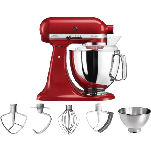 Tweedekans KitchenAid Artisan Mixer 5KSM175PS Keizerrood Tweedehands