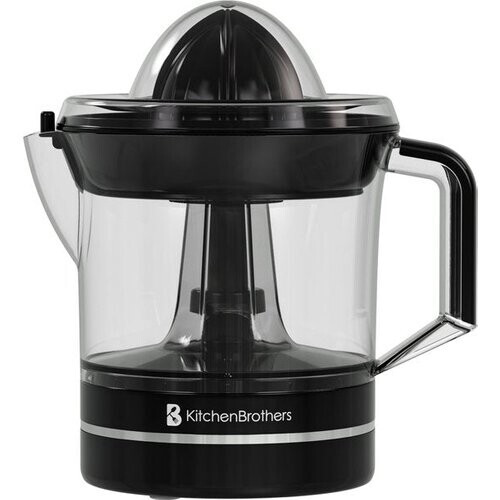 Tweedekans KitchenBrothers Citruspers - Compact - Handmatig - 0.7L - Zwart Tweedehands