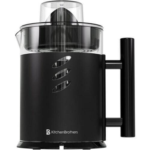 Tweedekans KitchenBrothers Citruspers - Handmatig - Met Uitloop en Handvat - 1L - Zwart Tweedehands