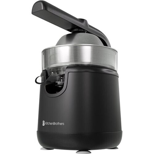 Tweedekans KitchenBrothers Citruspers - Met Uitloop en Handvat - 0.35L - Zwart Tweedehands