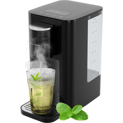 Tweedekans KitchenBrothers Heetwaterdispenser - 2,9L - Touch Display - Heetwatertap - 2600W - Zwart Tweedehands