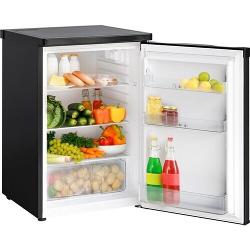 Tweedekans KitchenBrothers Koelkast - 127L - IJskast - Tafelmodel - Frigo - Vrijstaand - Zwart Tweedehands