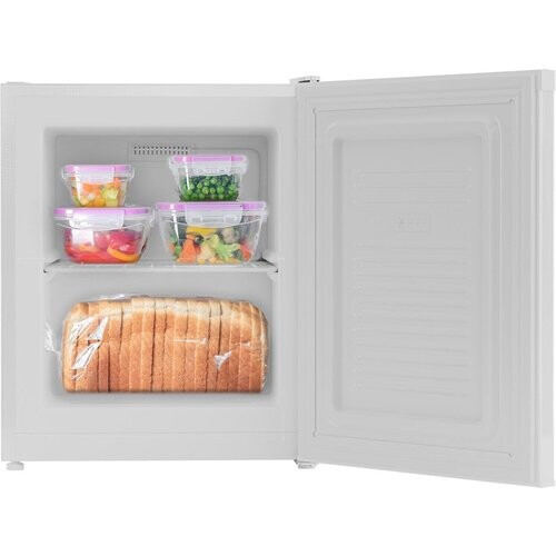 Tweedekans KitchenBrothers Mini Vriezer - 33L - Kleine Diepvries - Vrijstaand - Compact - Wit Tweedehands
