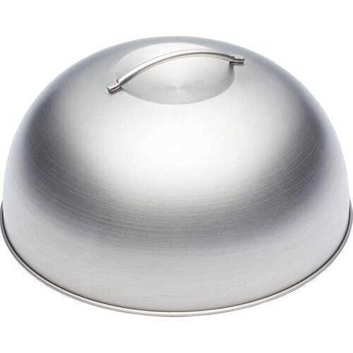 Tweedekans KitchenCraft MasterClass Smelt Koepel / Burger Deksel - Roestvrij Staal Zilver 22.5 x 12 x 16 cm Tweedehands