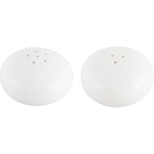 Tweedekans Kitchencraft - Peper- En Zoutstel Mikasa - 11 x 5,5 x 3,5 cm - Porselein - Wit Tweedehands