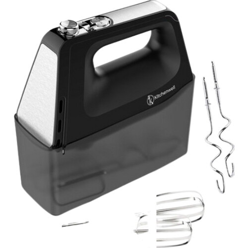 Tweedekans Kitchenwell Handmixer - 10 Snelheden met Turbofunctie - Puls functie - Deeghaken & Kloppers - Opberghouder - exclusief garde Tweedehands