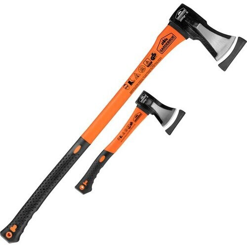 Tweedekans Kliefhamer 3kg en hakbijl 37cm met fiber steel - set van 2 stuks Tweedehands