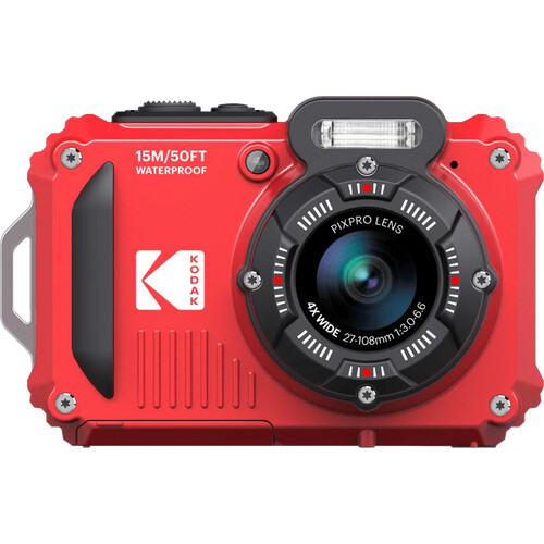 Tweedekans Kodak Pixpro WPZ2 Onderwater Camera Rood Tweedehands