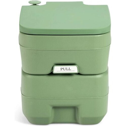 Tweedekans Laodikya Home Campingtoilet Reistoilet Toiletemmer Mobiel Draagbaar Chemisch Toilet 20L + 12L Tweedehands