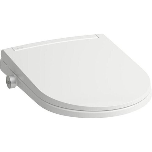 Tweedekans Laufen Cleanet Sit Pro Luxe Elektronische WC-Bril Wit – Verwarmde Zitting – UV Desinfectie – Föhnfunctie – Onder Aansluiting - Alleen WC Bril Tweedehands