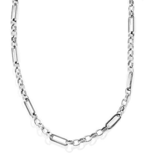 Tweedekans Laura Ferini Dames Ketting Valentina Zilver - Zilverkleurige Schakelketting Tweedehands