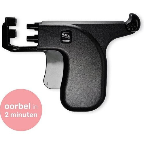 Tweedekans LBB - Oorbel schieter - Zwart - Piercing gun - Markeerstift - Gaatjes schieter - Piercing kit - Piercing naald - Piercing pistool - Oorpiercing pistool - Piercing tang - Oorbel pistool Tweedehands