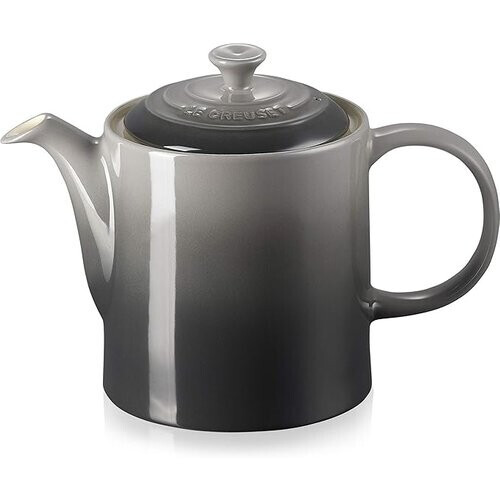 Tweedekans Le Creuset Grand 91011013490000 Theepot, steengoed, 1,3 liter, voor 4 kopjes, Flint Tweedehands