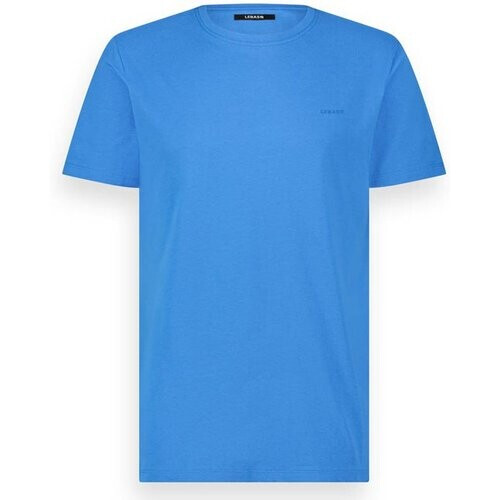 Tweedekans LEBASQ - The Baker - T-shirt - Met Korte Mouw - Blauw - XXL - Biologisch Katoen - 3D Print op Borst Tweedehands