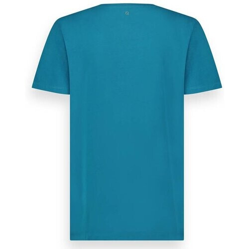 Tweedekans LEBASQ - The Baker - T-shirt - Met korte mouw - Lyons Blue - Blauw - XL - biologisch katoen - 3D Print Tweedehands