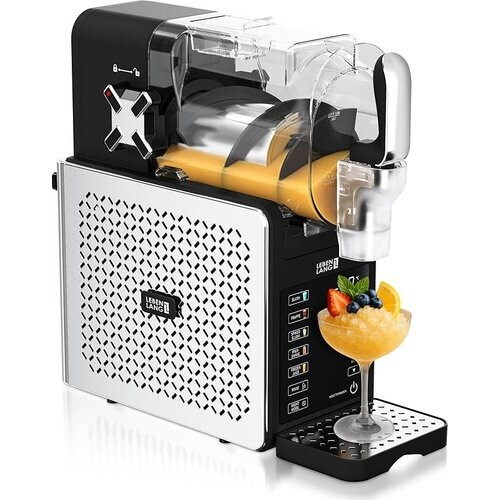 Tweedekans LEBENLANG - Premium Slush-machine 2L – 5 Modi - QuickFreeze in 15 min - Auto-Reiniging & LED Touchscreen - Incl. Receptenboek - Slushie Maker voor Thuis, Feestjes & Kinderverjaardagen Tweedehands