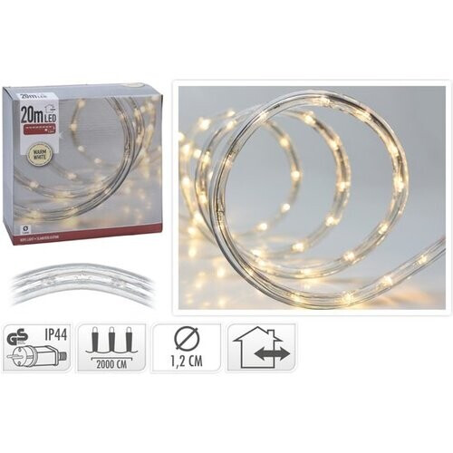 Tweedekans LED Lichtslang - 20 meter - warm wit -480 LEDS-Binnen-Buiten Tweedehands