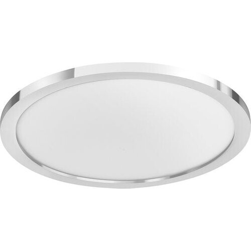 Tweedekans LEDVANCE Armatuur: voor plafond, BADKAMER DECORATIEF PLAFOND EN MUUR MET WIFI-TECHNOLOGIE / 18 W, 22-…24- V, stralingshoek: 11-, Afgestemd Wit, 3-65- K, behuizingsmateriaal: aluminium, IP44 Tweedehands