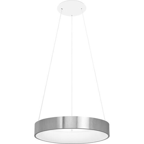 Tweedekans Ledvance – Pendellamp met Biorythmus-functie – 450 mm – Aluminium – Dimbaar – 2200–5000 K – 500 lm – Zilver Tweedehands