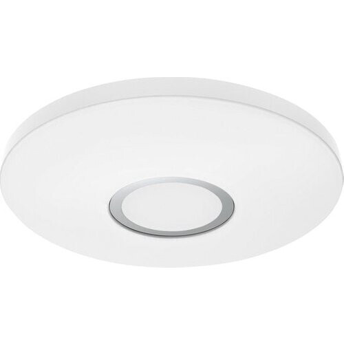 Tweedekans LEDVANCE Slimme led-wand- en plafondlamp voor binnen met wifi-technologie, lichtkleur veranderbaar (3-K-65-K), RGB-kleuren veranderbaar, wit, 34-mm, compatibel met Google en Alexa, SMART+ ORBIS KITE RGBW Tweedehands