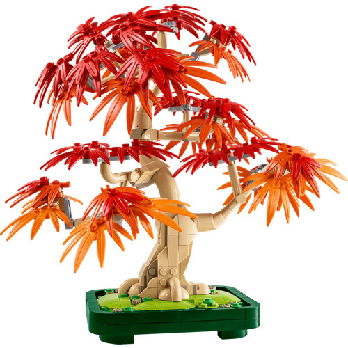 Tweedekans LEGO Botanicals Japanse Esdoorn Bonsaiboompje 10348 Tweedehands