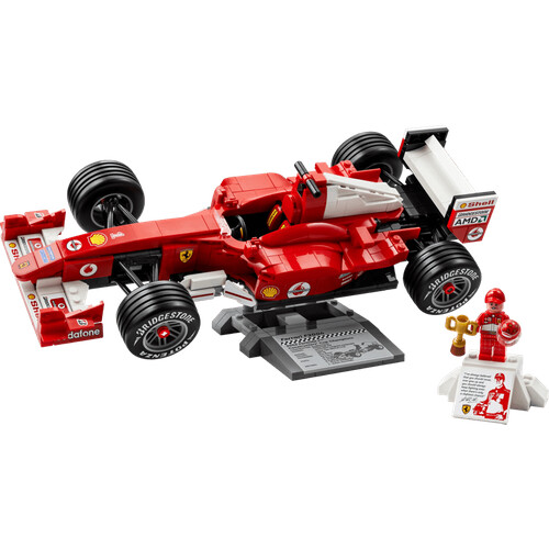 Tweedekans LEGO Icons F1 Ferrari met Michael Schumacher 11375 Tweedehands