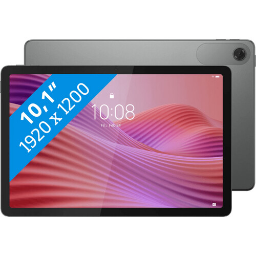 Tweedekans Lenovo Tab 64GB Wifi + 4G Grijs met Transparante Back Cover Tweedehands