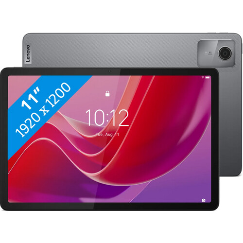 Tweedekans Lenovo Tab M11 11 inch 128GB Wifi + 4G Grijs Tweedehands