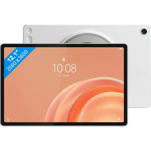 Tweedekans Lenovo Tab Plus Gen 2 12 inch 128GB Wifi Zilver met Sleeve Tweedehands
