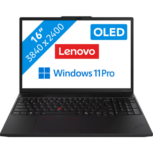 Tweedekans Lenovo ThinkPad P16s Gen 4 OLED (Intel) - 21QV0019MH QWERTY Tweedehands