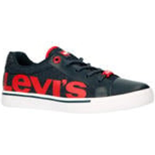 Tweedekans Levi's Kids Future Mega sneakers blauw/rood maat 28 – Lichtgewicht met uitneembaar voetbed Tweedehands
