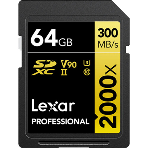 Tweedekans Lexar PRO Gold 64GB SDXC Tweedehands