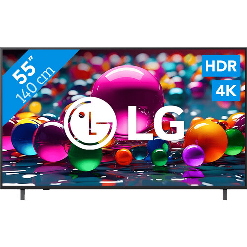 Tweedekans LG 55" Smart UA75 4K (2025) Tweedehands