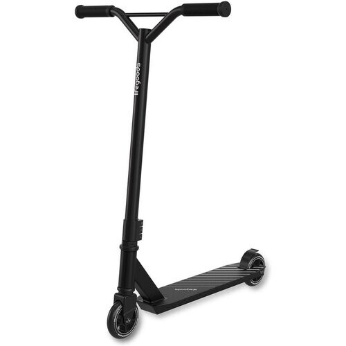 Tweedekans LifeGoods Stuntstep Fly Pro - 6+ Jaar - Step voor Kinderen - Jongens/Meisjes - 100mm - 100KG - Zwart Tweedehands