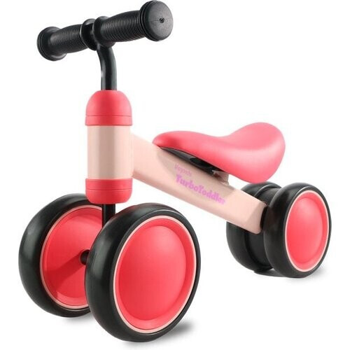 Tweedekans LifeGoods TurboToddler Loopfiets - Speelgoed Vanaf 1 jaar - Jongens en Meisjes - Kinderstep - Roze Tweedehands