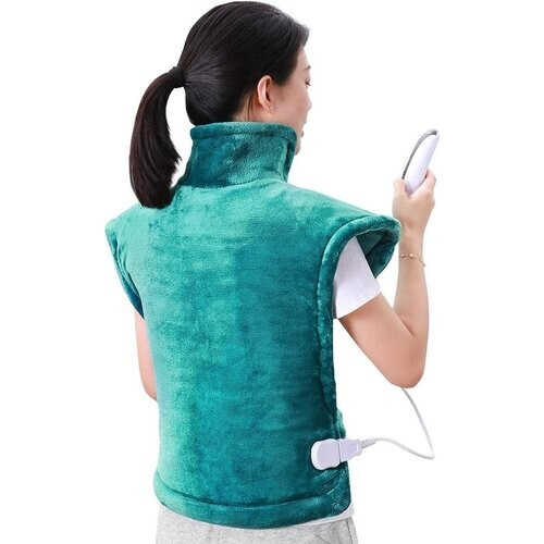 Tweedekans Lifeproducts Elektrisch Warmtekussen - Instelbare Warmte - Elektrisch Deken - Elektrische Warmte mat - Verwarmd Nek, Schouder en Onderrug Tweedehands