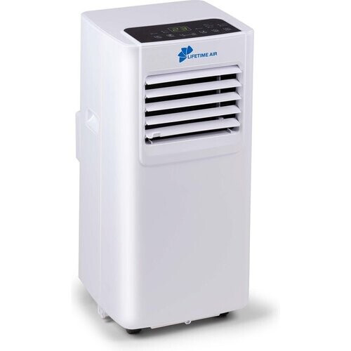 Tweedekans Lifetime Air Mobiele Airco – Voorzien Van 24-uurs Timer En Slaapstand En Digitaal Led-scherm – Voor Ruimtes Tot 16 m² – Wit Kunststof – 8000 BTU Tweedehands