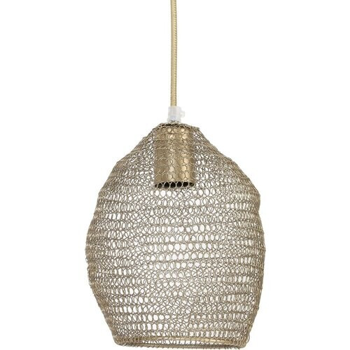 Tweedekans Light & Living – Hanglamp NOLA – Ø18×20 cm – Brons – Metaal Tweedehands