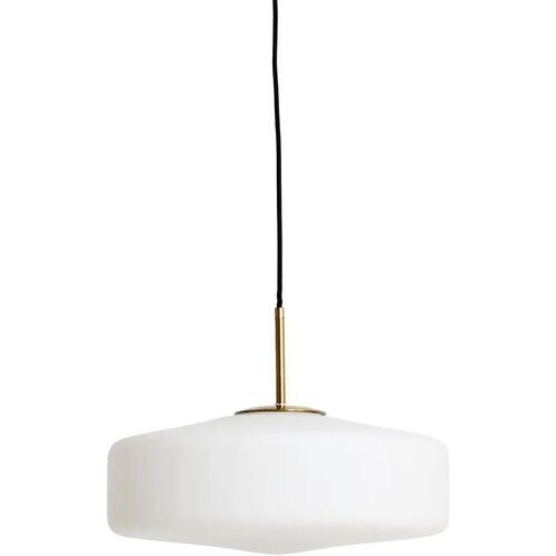 Tweedekans Light & Living Hanglamp Pleat Wit – Ø 40 cm – Moderne Glazen Lamp Voor Woonkamer En Hal – Industriële Stijl – Exclusief Lichtbron – E27 Fitting Tweedehands
