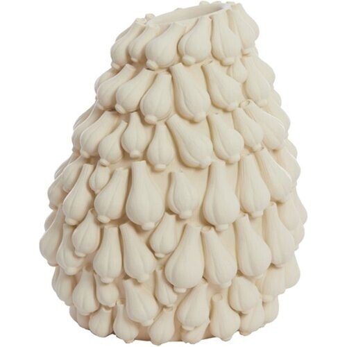 Tweedekans Light & Living Vaas Garlic 47cm - Crème Tweedehands