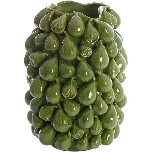 Tweedekans Light & Living Vaas Natalia Keramiek, 47cm hoog - Donkergroen Tweedehands