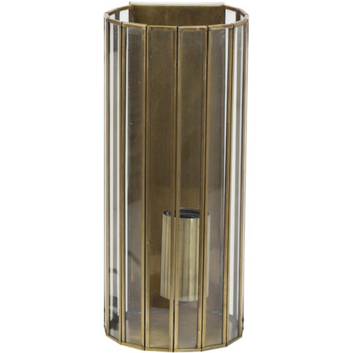 Tweedekans Light & Living - Wandlamp STRØBY - 14x13x30,5cm - Brons Tweedehands