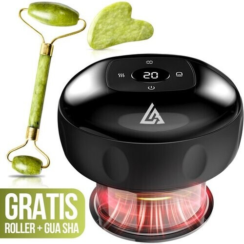 Tweedekans LivingBoost® - Elektrische Cellulite Massage Apparaat - Inclusief Gua Sha - 12 Standen en Temperaturen - Full Body - Cupping Cups Set Massage - Cellulite Cups - Anti Cellulitis Tweedehands