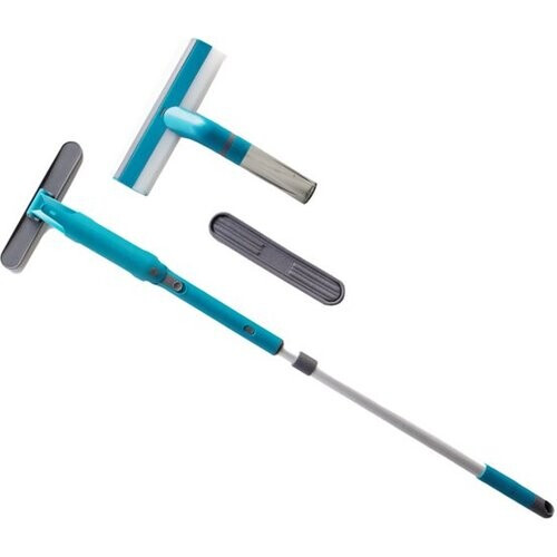 Tweedekans Livington Window Buddy - Raamreiniger - 97-130 cm - Raamreiniger met telescoopstang - Raamwisser - Raamtrekker - Douchewisser - Zonnepaneelreiniger vertaler Tweedehands
