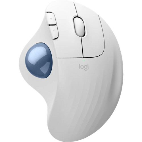 Tweedekans Logitech ERGO M575S Wireless Trackball Muis Wit Tweedehands